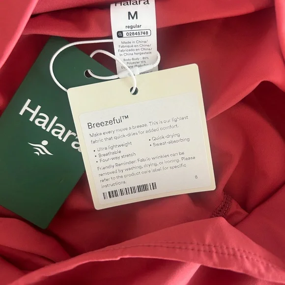 HALARA Asymmetrical Dark Coral Skirt - Picture 3 of 3